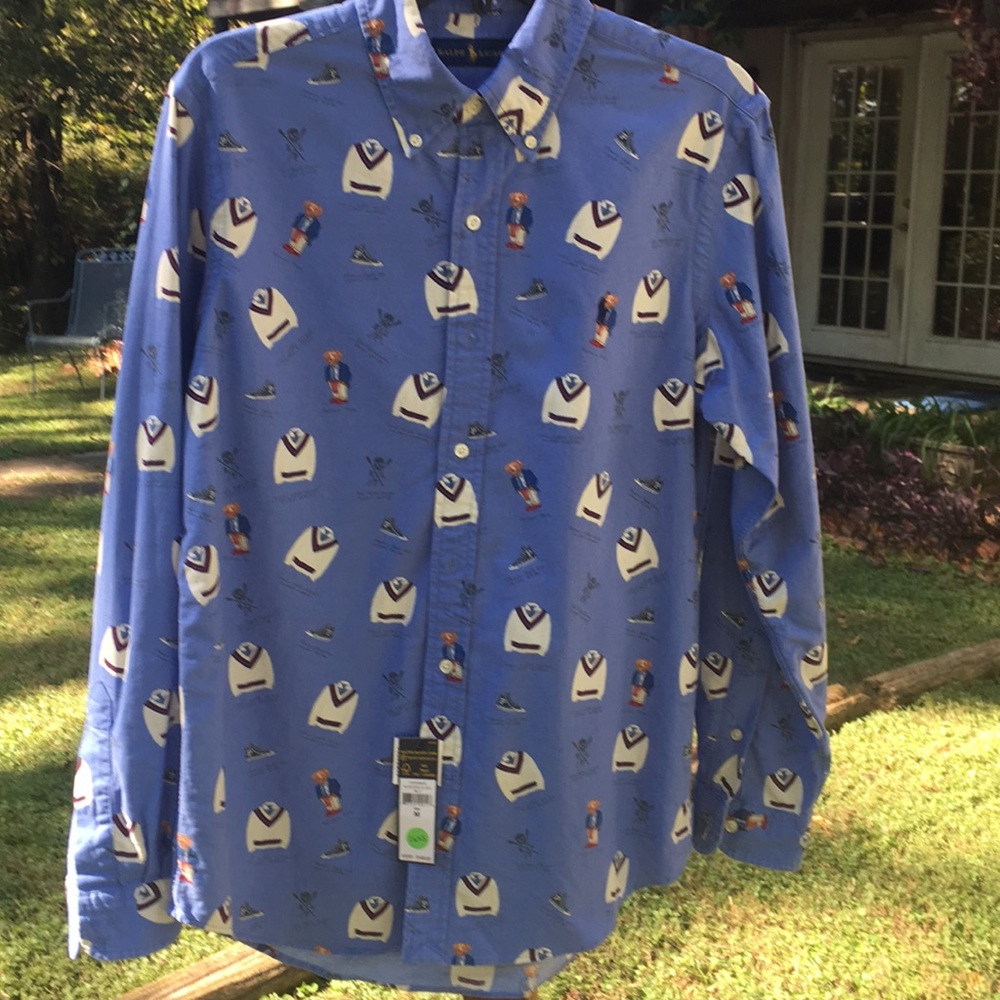 Ralph Lauren Polo LS Button Down, NWT